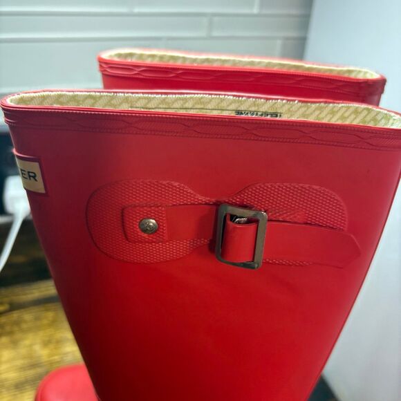 Hunter Tall Original Rainboots W5/M4 - Picture 7 of 12